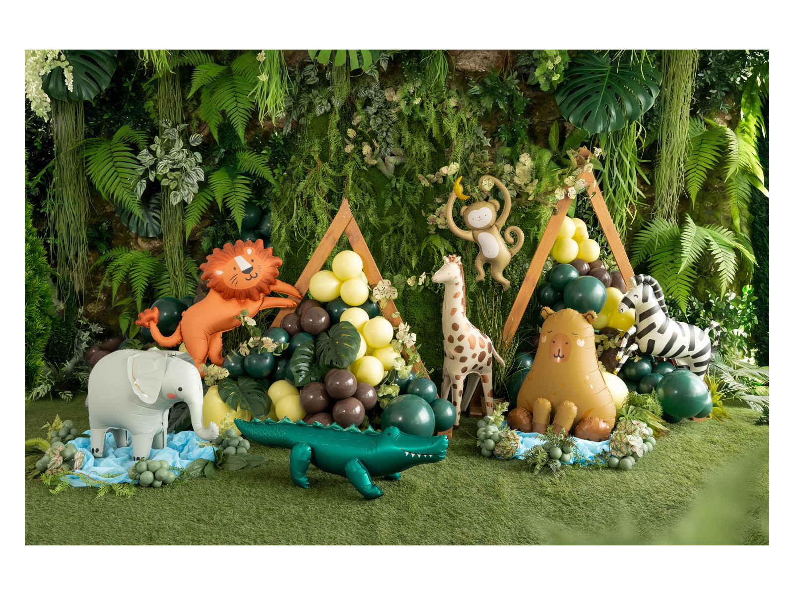 Balon foliowy stojący Żyrafa 49x114cm FB391 PartyDeco